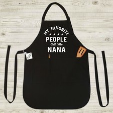 Nana Apron New Grandma Gigi Nonnie Funny Birthday Mothers Day Christmas Gift