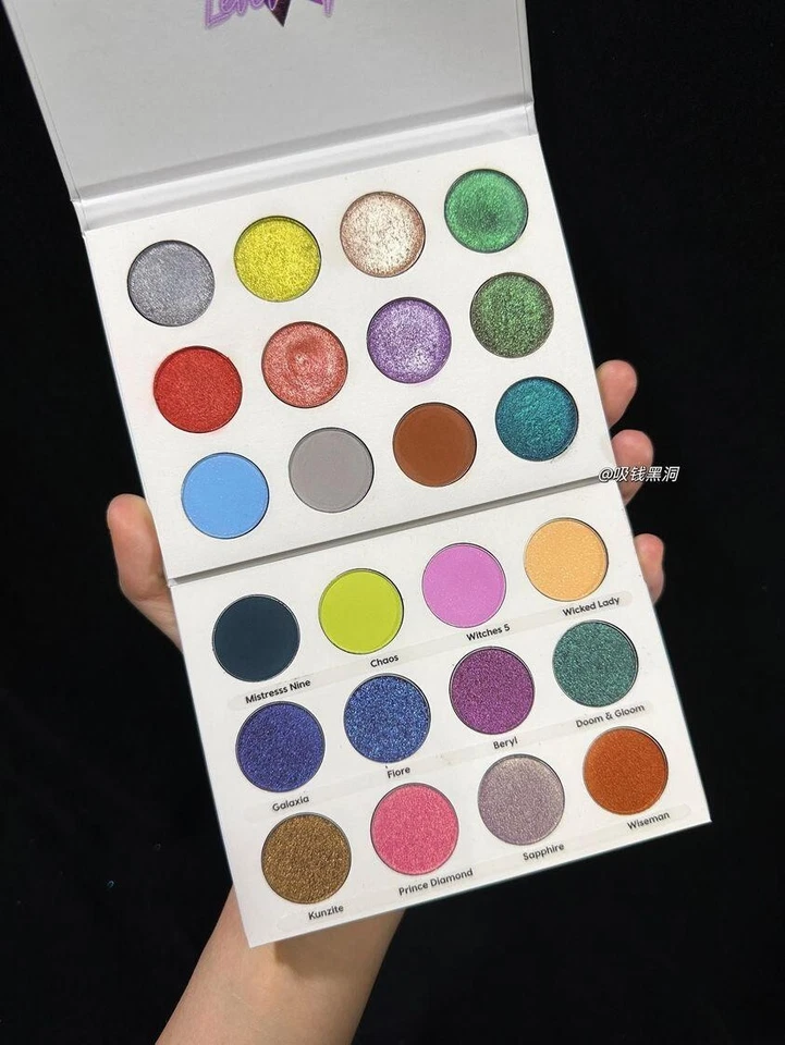 Eyeshadow Shimmer Palette Bundle Of 2 Duochrome Mattes Sparkly Makeup PALETTES - Image 2 of 4