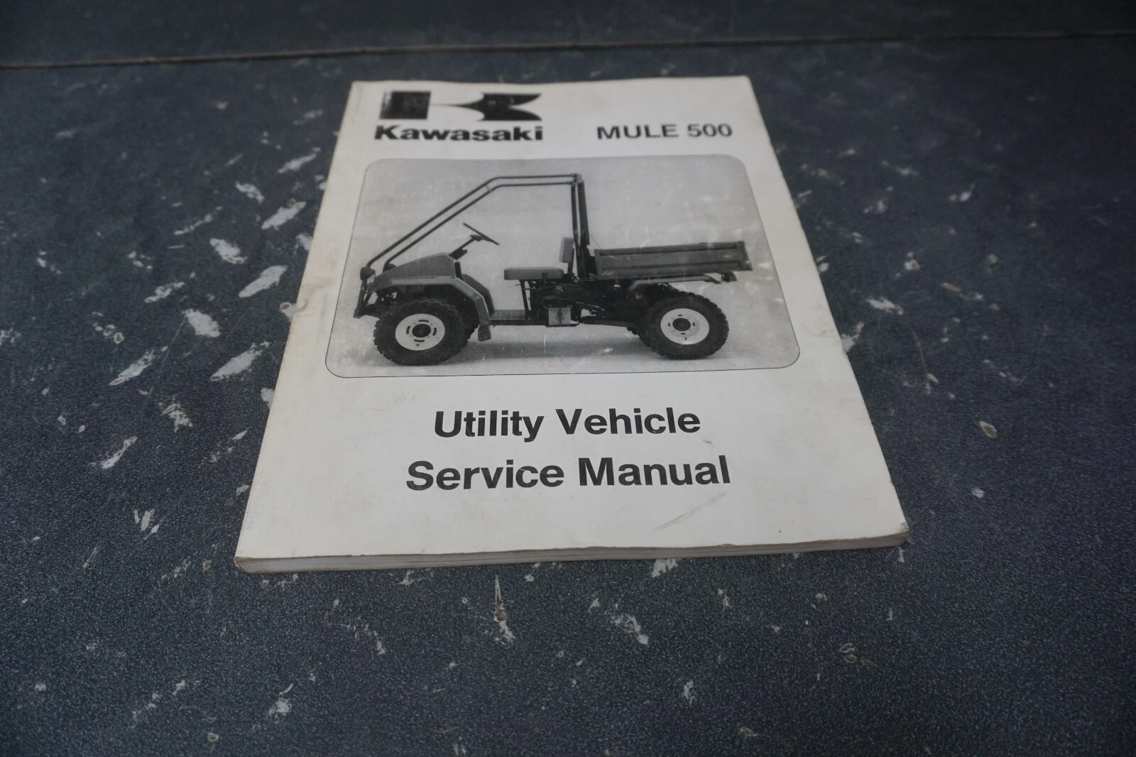 Kawasaki ATV Utility Vehicle OEM 1997 Mule 500 Service Manual 99924-1146-02