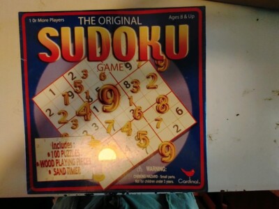 The Original Sudoku Game. New In Sealed Box. 2005 Cardinal. Industries. 