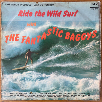 THE FANTASTIC BAGGYS - RIDE THE WILD SURF Rare 1966 South Africa 