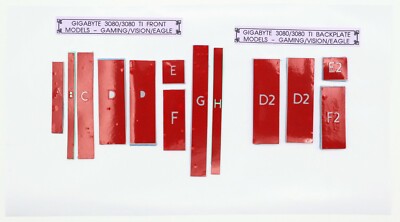 HS 20 W/mK Thermal Pad Set Gigabyte RTX 3080 3080 Ti Gaming