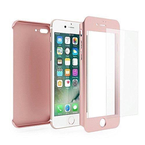 Apple iPhone Plus Case, Plus 360 Full Body Coverage Dual Layer Thin  Hard Cas