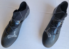 Mens Size 12 Black/Silver Puma Future 7 Ultimate FG/AG Soccer Cleats 107916-02