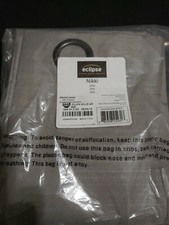 Eclipse  One Panal Curtains (Nikki)(grey)40x9...