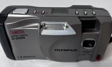 Olympus Camedia LCD Camera D-340R 1.3 Megapixel Untested Silver