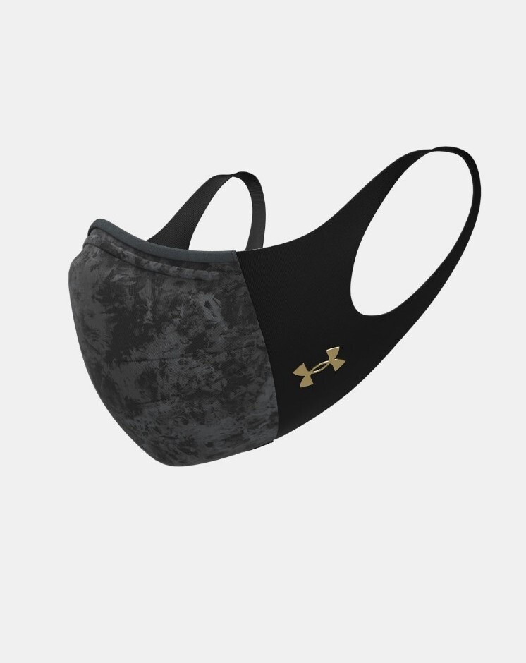 Under Armour UA Sports Mask S/M Featherweight Black/Gold Unisex | eBay