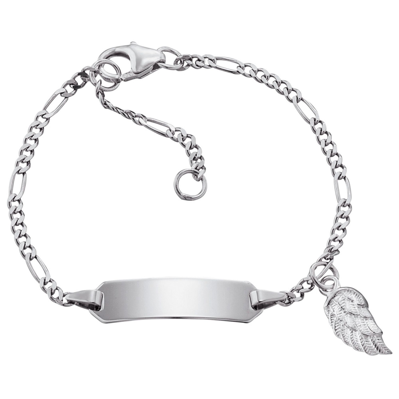 Нарукавная повязка Herzengel HEB-ID-WING Mädchen Flügel Sterling-Silber 925 14 см