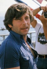 Portrait of Roman Polanski during the Cannes Film Festival in 1970s Old Photo