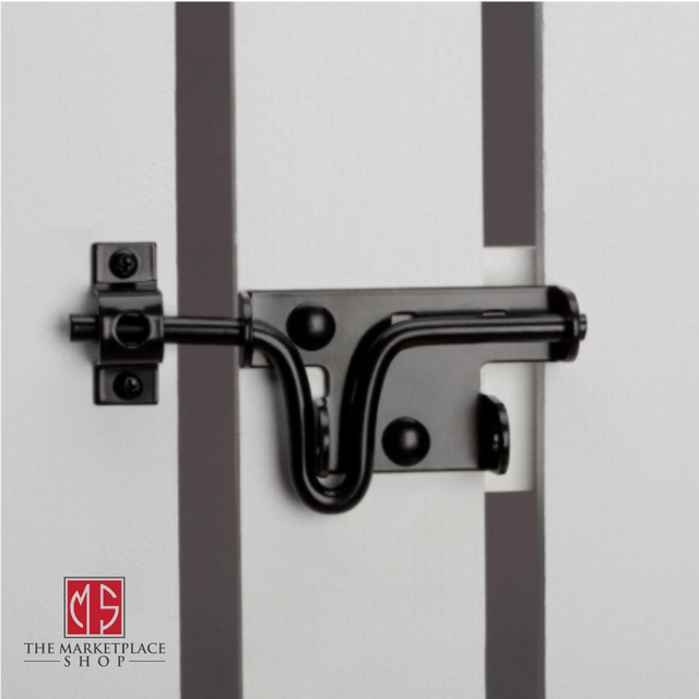 everbilt black slide bolt