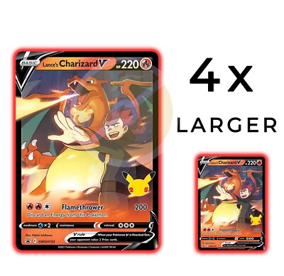 Pokemon Card Jumbo Ultra Rare Booster Bulk Lot - 5x Oversized Cards Amazing Gift | eBay Pokemon Card Jumbo Ultra Rare Booster Bulk Lot - 5x Oversized Cards Amazing Gift | eBay