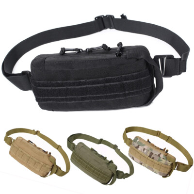 Men Small EDC Sling Bag Minimalist Chest Shoulder Sling