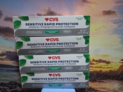 Cvs Sensitive Rapid Protection Anticavity/ Antiginggivitis Fluoride Toothpaste
