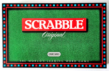 Vintage Spears SCRABBLE ORIGINAL Board Game 1988 Complete wth Score Pad & Pencil
