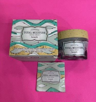 Benefit  Total Moisture Facial Cream  48.2 ml / 1.7 oz NEW RARE