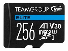 Team Group ELITE 256GB MicroSDXC UHS-I 90MB/s 45MB/s TEAUSDX256GIV30A103
