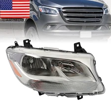 Fit For Mercedes Sprinter W907 2019-2024 Halogen Headlight Passenger Side