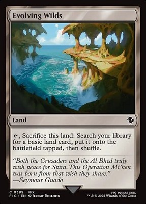 Magic - Evolving Wilds - Common/Land - Commander: MTG - FINAL FANTASY - EN/NM