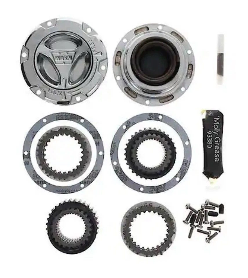 Bujes manuales Warn 95070 Premium (2005-nuevo Ford Super Duty) ambas ruedas Foto 3 de 3