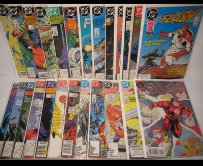 The Flash Vol. 2 #0, #1-247 Complete Series Run & Annual 1 2 3 4 8 9 10 Lot Set