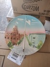 1950’s Disneyland Main Street Relief 3D Ceramic Plate Vintage Disney