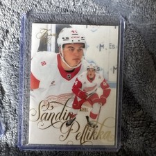 2025-26 UD FLAIR HOCKEY #200 AXEL SANDIN-PELLIKKA RC RED WINGS