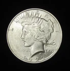 1923-P PEACE DOLLAR GEM BU - 90% SILVER $ - PHILADELPHIA MINT