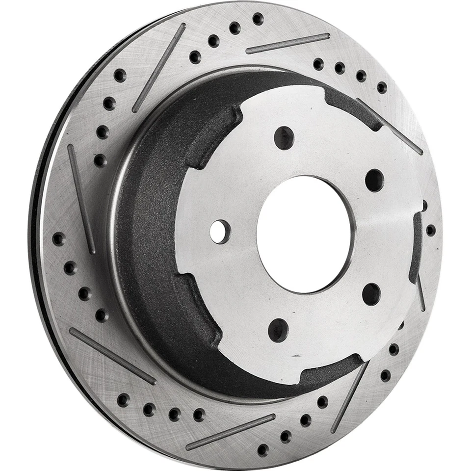 Rear Brake Disc Rotors and Pads Kit for Chevy Chevrolet Blazer GMC Sonoma Jimmy - Image 2 of 4