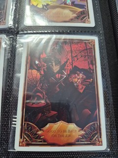 Hazbin Hotel Alastor Good to Be Back on the Air Promo Trading Card PR 05 NUOVA