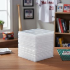 540 Pocket Baseball Card Sleeves - 9-Pocket Plastic Protectors for Sports Car...