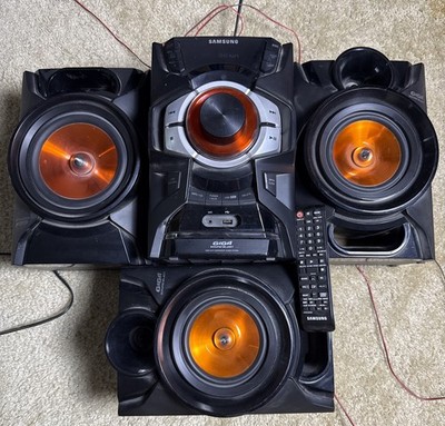 Samsung Giga Sound Blast System MX-E650CB Sound System W/ Subwoofer & Remote