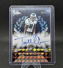 Terrell Owens Hall of Chrome Auto Black Geometric Refractor #/10 2025