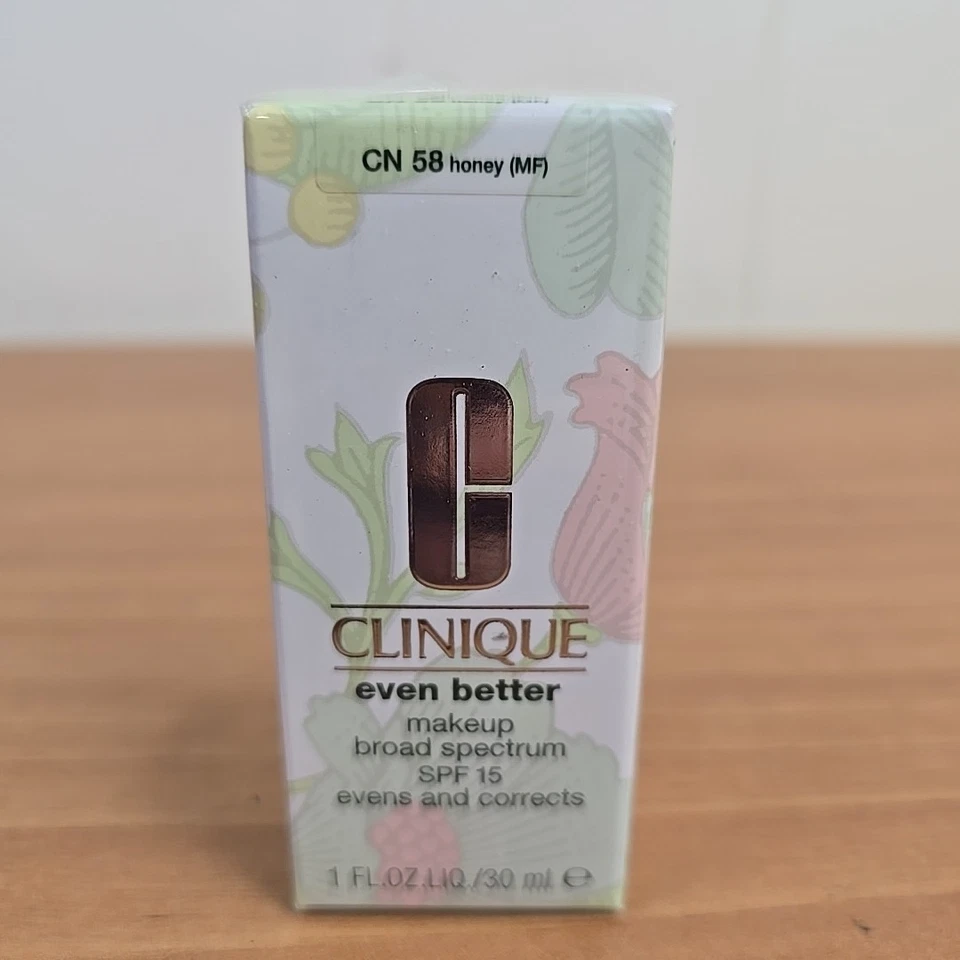 Clinique Even Better Makeup SPF 15, CN 58 honey (MF) 1OZ New SEALED - Image 2 of 4