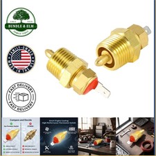 Electric Engine Cooling Fan Thermostat Switch With Adjustable Temperature Range