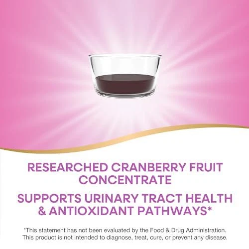 Nature's Way CranRx Extra Strength клюква 1000 мг, D-манноза + витамин C + 16 - Изображение 3 из 4