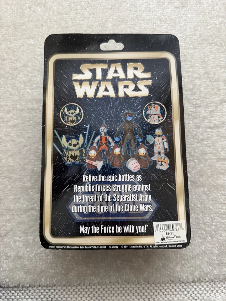 亲笔签名迪士尼乐园星球大战星球大战星球大战高飞 + 唐纳德系列 5 人物 — 第 4/4 张图片