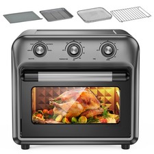 Air Fryer Toaster Oven Combo 19QT with Convection 5-in-1 Countertop Cooker 1500W