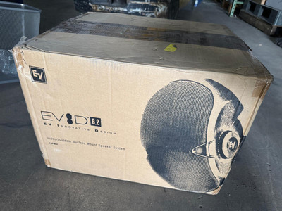 Electro-Voice (EV) EVID6.2T 600W 6'' 2 Way Passive Speaker (Pair)