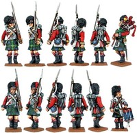Napoleonic Highlander Centre - Victrix 28Mm