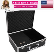 Tattoo Kit Box,Tattoo Case Organizer 12.6" x 9.5" x 5.1" W/Lock Machine Carry...