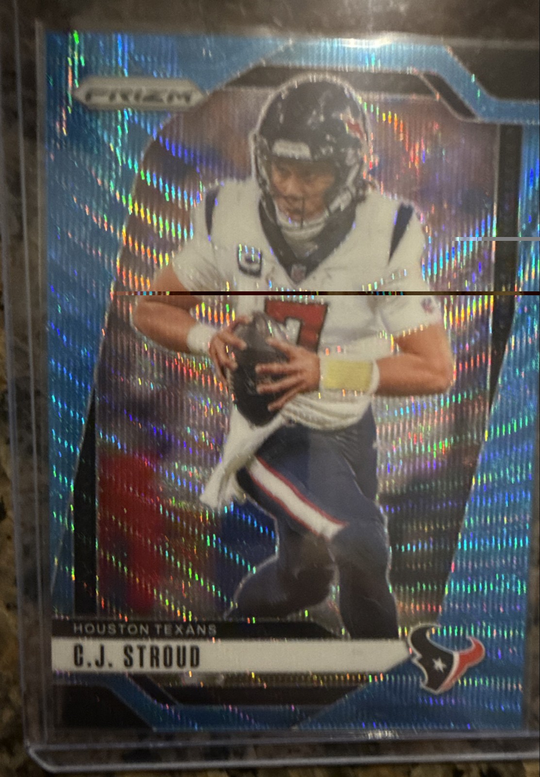 2024 Panini Prizm - C.J. Stroud #111 Blue Wave Prizm /230