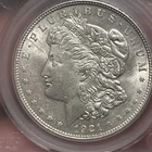 1921 Morgan Silver Dollar. Choice BU Condition. Very Nice Coin and Eye appeal.