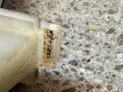 Corvette OE A/C Heater Box Diverter Flapper Actuator Arm Connector 1968-1976 - Picture 7 of 8