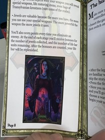 Castlevania: Bloodlines (Sega Genesis, 1994) Complete In Box