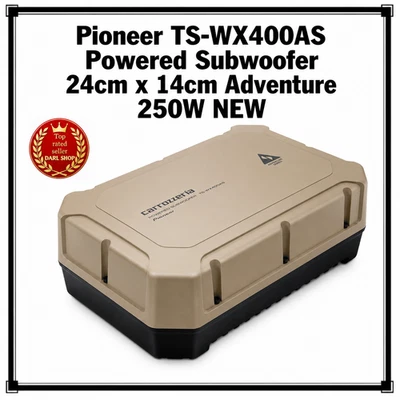 Pioneer TS-WX400AS Powered Subwoofer 24 cm x 14 cm Adventure 250 W NEUF - Photo 1/4