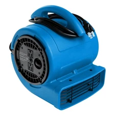 1/5hp Air Mover 800cfm Blower Fan Carpet Floor Drying Fan - 3-Speed Compact A...