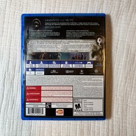 Sony PS4 Game - Little Hope with Blue Case