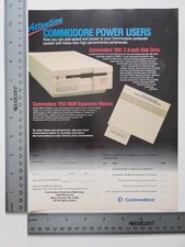 Commodore Power User Ram Expansion Module Vintage Hardcore Print Advertisement