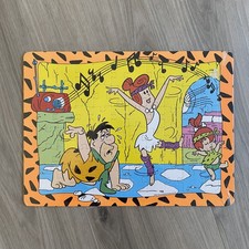 Vintage 1991 The Flintstones Hanna-Barbera 60 Piece Puzzle Tray - Sealed