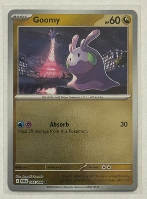 GOOMY 066/086 COMMON ME04: CHAOS RISING POKEMON REVERSE HOLO NM/M
